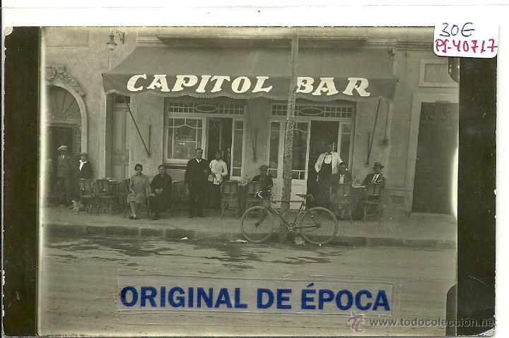 Postkarten: (PS-40717)POSTAL FOTOGRAFICA DE BARCELONA???-CAPITOL BAR