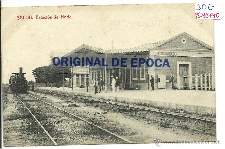 Postkarten: (PS-40740)POSTAL DE SALOU-ESTACION DEL NORTE