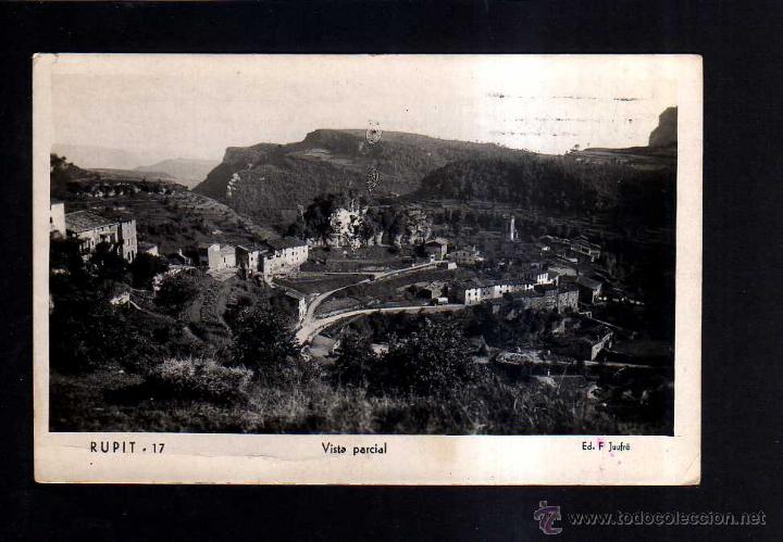 Postales: Rupit. Circulada 1951. - Foto 1
