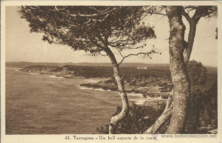 Postales: TARRAGONA COSTA SIN ESCRIBIR - Foto 1