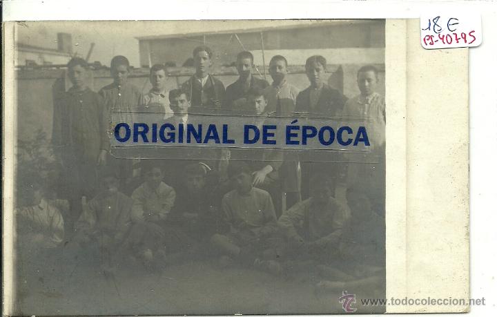 Postkarten: (PS-40795)POSTAL FOTOGRAFICA DE CANONGE-ALUMNOS DEL CENTRE CULTURAL,A&Ntilde;O 1916