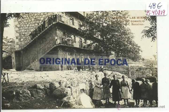 Postkarten: (PS-40819)POSTAL FOTOGRAFICA DE FIGOLS-LAS MINAS.FUENTE DE SN.CORNELIO