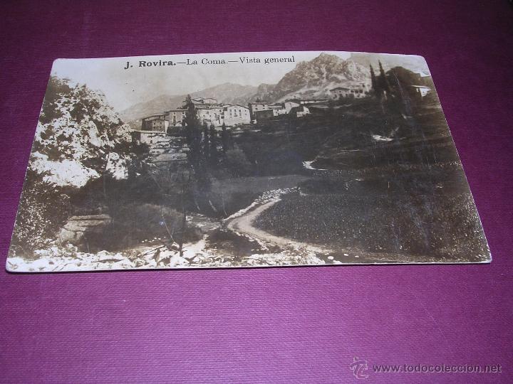 Postkarten: LA COMA - VISTA GENERAL POSTAL FOTOGRAFICA J. ROVIRA FOTGR. 14X9 CM.