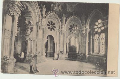 Postkarten: Montserrat.- Interior del Camaril.