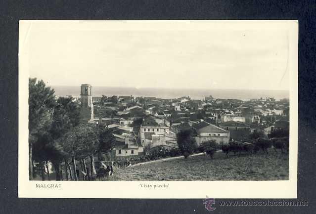 Postales: Postal de MALGRAT: Vista parcial - Foto 1