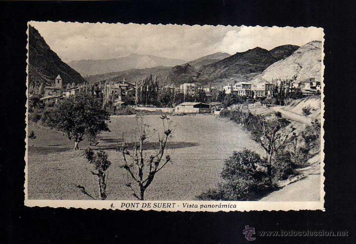 Postales: Pont de Suert. No circulada.