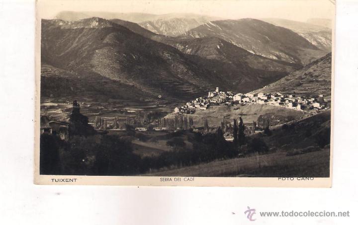 Postales: POSTAL DE TUIXENT  - SERRA DEL CADI . - Foto 1