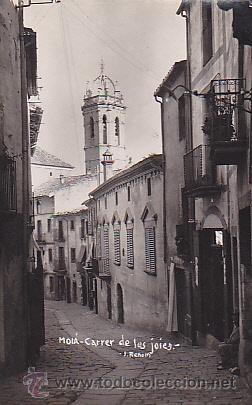 Postales: POSTAL MOYA CARRER DE LES JOIES - Foto 1