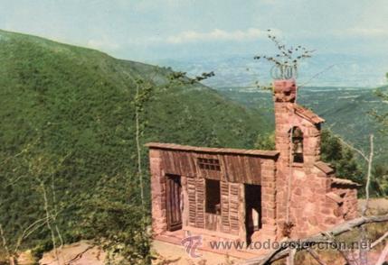 Postkarten: ERMITA DE MARIA MITJANCERA - FONT DEL FAIG - N&ordm; 1 - ED. OSCAR COLOR - A&Ntilde;O 1967 - NUEVA -