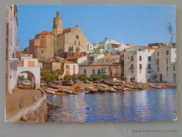 Postales: POSTAL DE GERONA. A&Ntilde;O 1962. CADAQU&Eacute;S.  476 - Foto 1