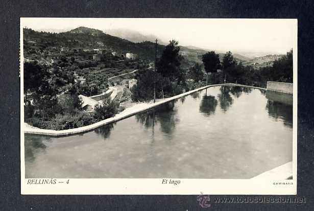 Postales: Postal de RELLINARS: El llac (Gamisans num. 4) - Foto 1