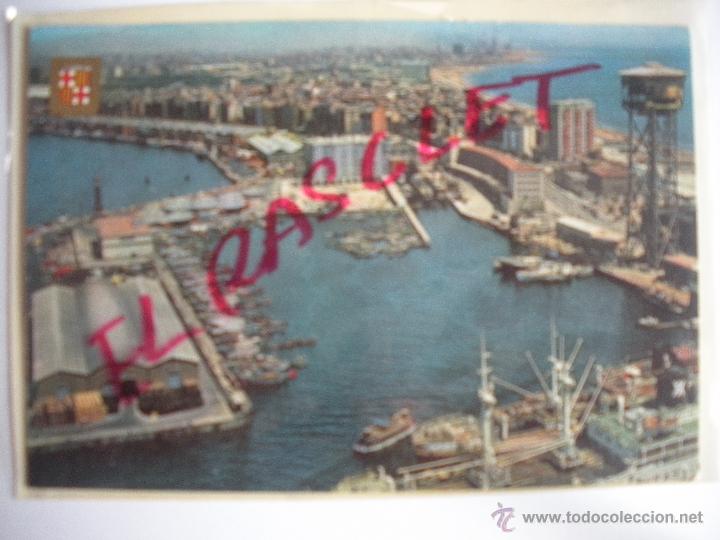Postales: MAGNIFICA POSTAL - VISTAS DEL PUERTO DE BARCELONA