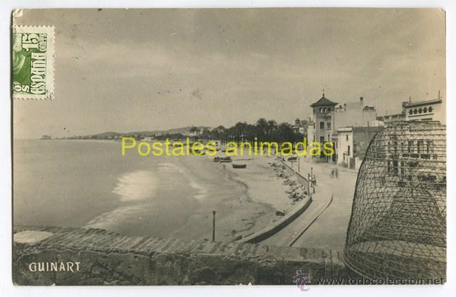 Postales: a02484 Sitges - Paseo Maritimo Y Playa - Guinart - Foto 1