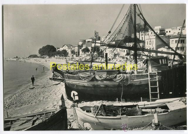 Cartoline: a02960 San Pol De Mar - Playa - Campa&ntilde;a N&ordm;834