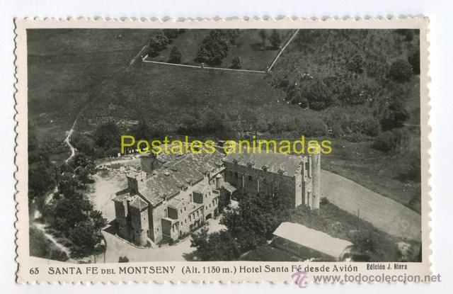 Postkarten: a01757 Santa Fe Del Montseny - Hotel Santa Fe Desde Avion - Riera N&ordm;63