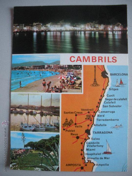 Postales: MAGNIFICA POSTAL DE - CAMBRILS - TARRAGONA - - Foto 1