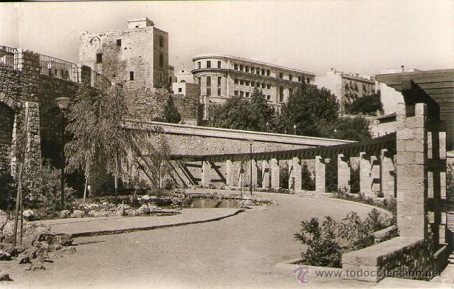 Postales: Tarragona - 107 Parque del Milagro - P&eacute;rgolas - Foto 1