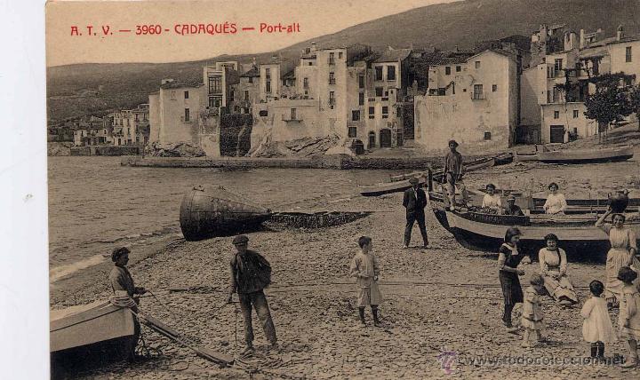 Postales: CADAQU&Eacute;S (GERONA).- PORT-ALT - Foto 1