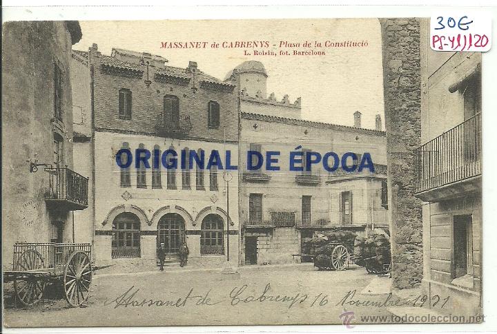 Postkarten: (PS-41120)POSTAL DE MASSANET DE CABREYNS-PLASSA DE LA CONSTITUCIO