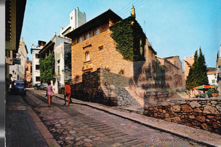 Postales: BARCELONA - SITGES - CALLE DEVALLADA - NO CIRCULADA - Foto 1