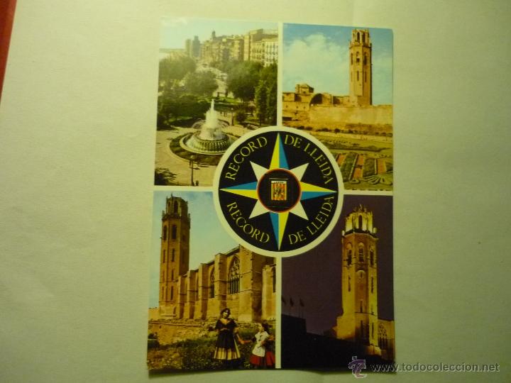 Postales: postal lerida,--varias vistas.--escrita ---bb