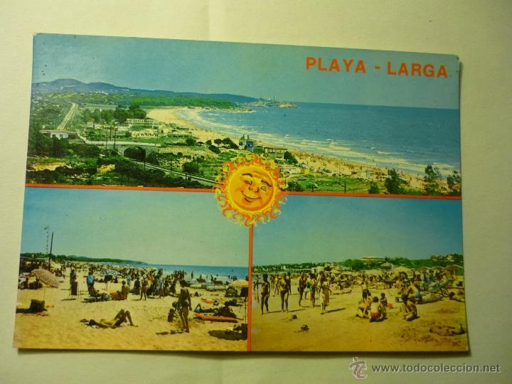 Postales: POSTAL TARRAGONA -PLAYA LARGA - Foto 1