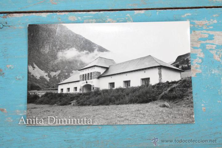Postales: ANTIGUA POSTAL DE SALARDU - ALBERGUE ALTO ARAN - VALLE DE ARAN - EN BUEN ESTADO - NO CIRCULADA -