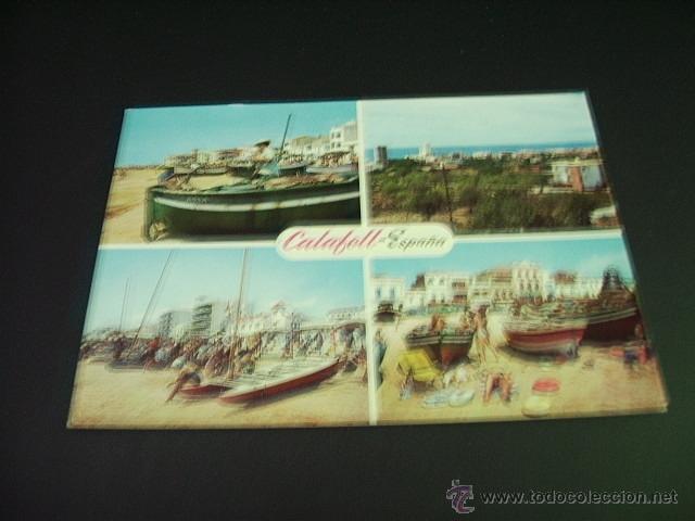 Postales: CALAFELL     (TARRAGONA)   DIVERSOS  ASPECTOS - Foto 1