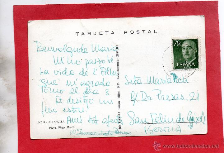 Postales: altafulla. 3 playa. raymond - Foto 2