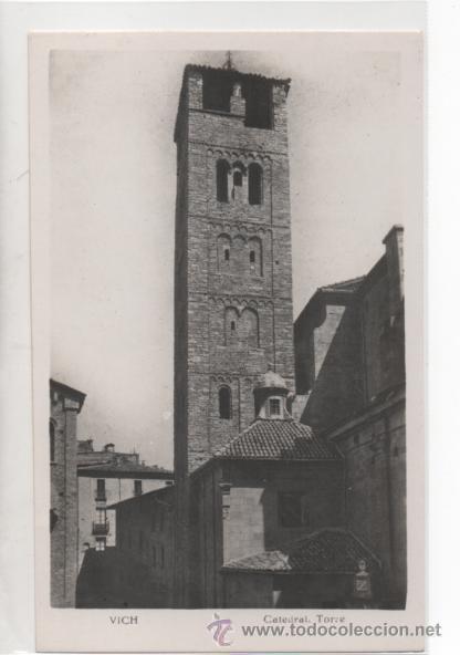 Postales: VICH .- CATEDRAL TORRE .- EDITOR DESCONOCIDO - Foto 1