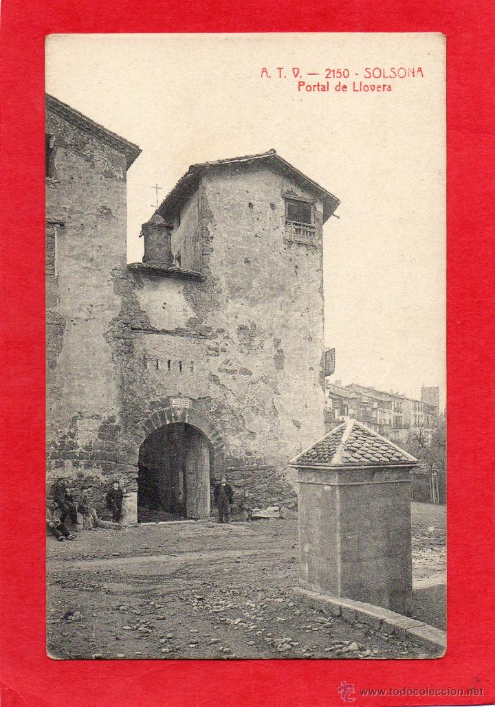 Postales: solsona. atv 2150 portal de llovera - Foto 1