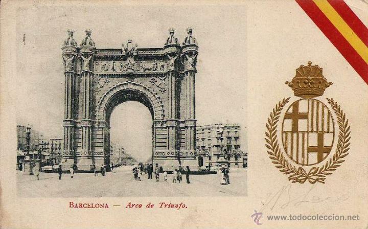 Postales: Barcelona - Arco de Triunfo. - Foto 1