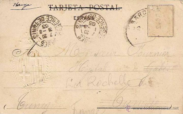 Postales: Reverso sin dividir. - Foto 2