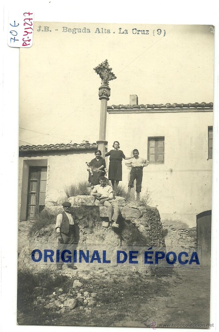 Postkarten: (PS-41277)POSTAL FOTOGRAFICA DE LA BEGUDA ALTA-LA CRUZ DE TERMINO