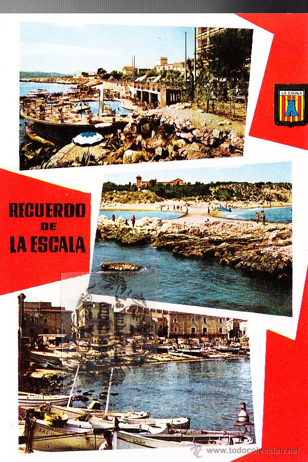 Postales: POSTAL - GERONA - LA ESCALA - SOBERANAS - ESCRITA - Foto 1