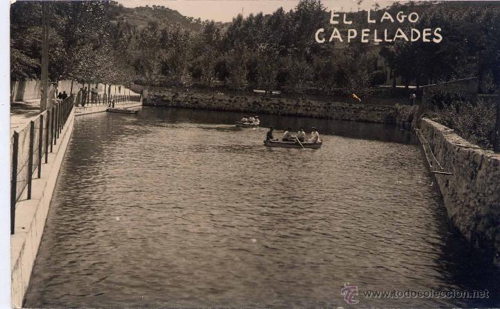 Postales: CAPELLADES (BARCELONA).- EL LAGO. - Foto 1