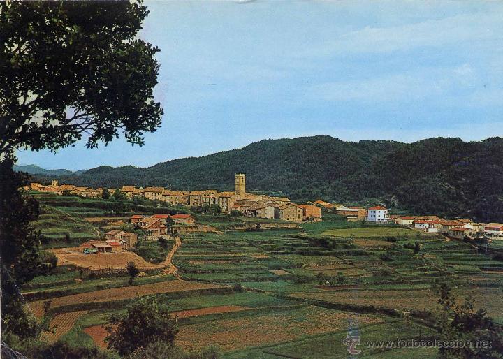 Postales: BORREDA (BARCELONA).- VISTA GENERAL Y ARRABAL DE LA COMA - Foto 1