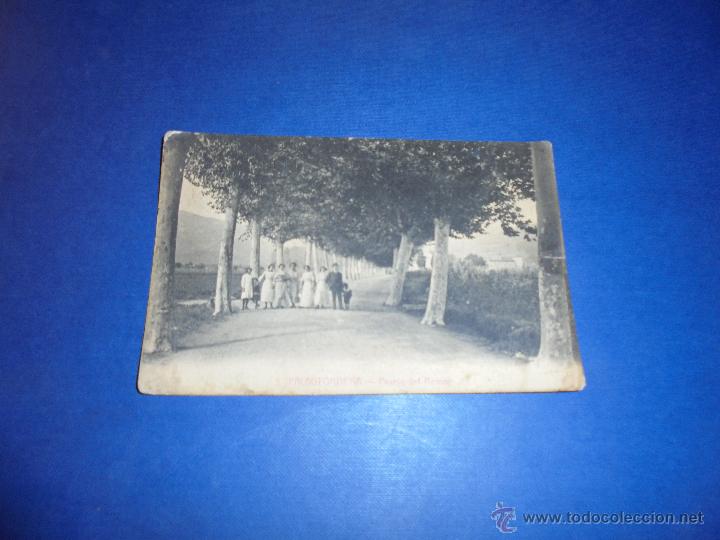 Postkarten: 5- PALAUTORDERA - PASEIG DEL REMEY - L.ROISIN FOTG. CIRCULADA 1914 - 14X9 CM. SE&Ntilde;ALES DE USO .
