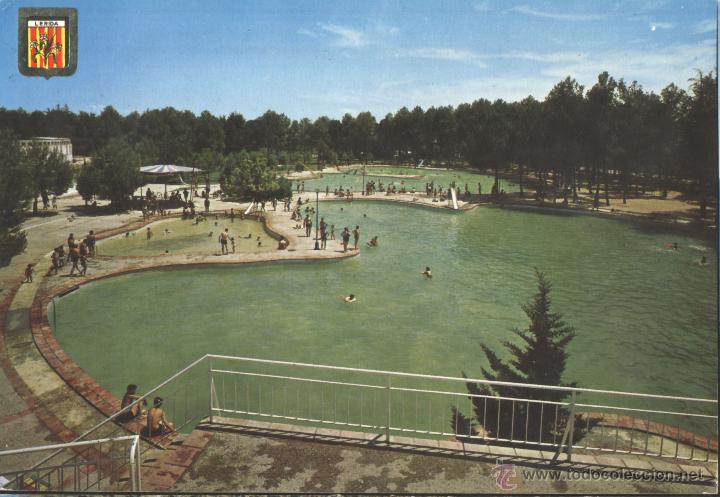 Postales: LLEIDA - PARQUE DE LAS BALSAS - Foto 1