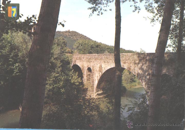 Postales: OLOT - PUENTE DE SANT ROC - Foto 1
