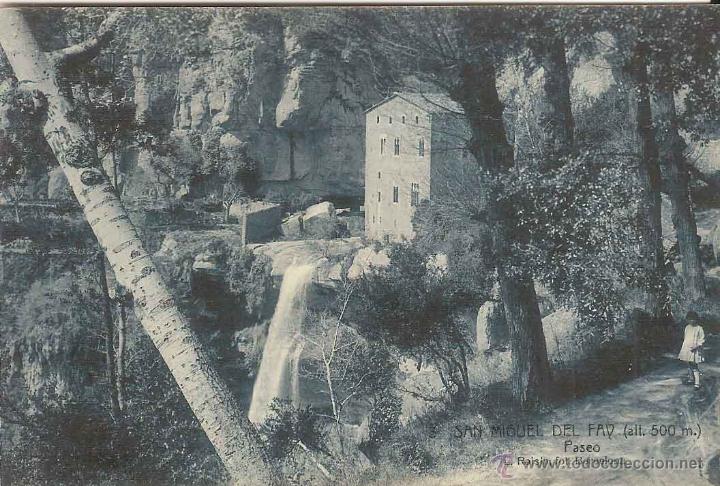 Postales: SANT MIQUEL DEL FAI (alt 500 m.), PASEO - L.ROISIN N&ordm; 3 - SIN CIRCULAR