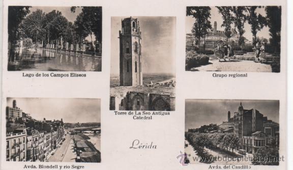 Postales: LERIDA .- VISTAS .- EDICIONES SICILIA