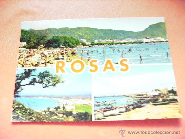 Postales: ROSAS  (GERONA)  DIVERSOS ASPECTOS - Foto 1