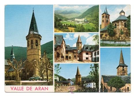 Postales: VALLE DE ARAN - N&ordm; 2145 - ED. ARRIBAS - A&Ntilde;O 1967 -  ESCRITA  -