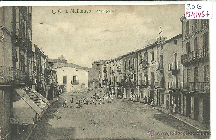Postcards: (PS-41467)POSTAL DE MOLLERUSA-PLAZA MAYOR