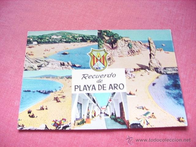 Postales: PLAYA DE ARO  (GERONA)  DIVERSOS ASPECTOS - Foto 1