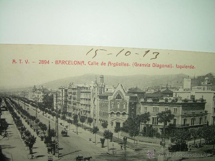 Postales: ANTIGUA POSTAL.....BARCELONA. - Foto 2