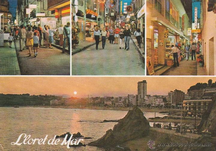 Postales: N&ordm; 12898 POSTAL LLORET DE MAR GERONA - Foto 1