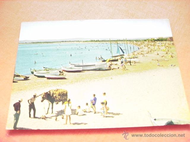 Postales: ESTARTIT  (GERONA)  LA PLAYA - Foto 1