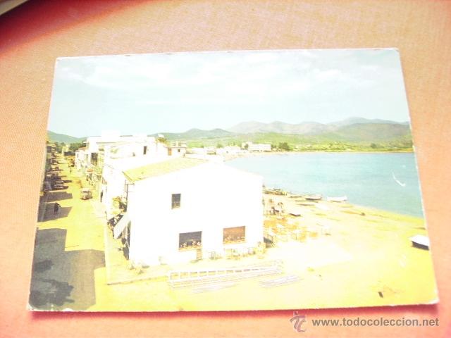 Postales: LLANSA  (GERONA)  CALLE DE LA MIRANDA Y PLAYA - Foto 1